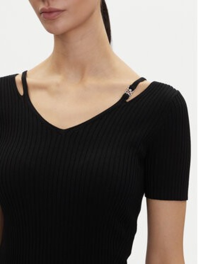 HUGO Bluzka Shata 50538223 Czarny Slim Fit