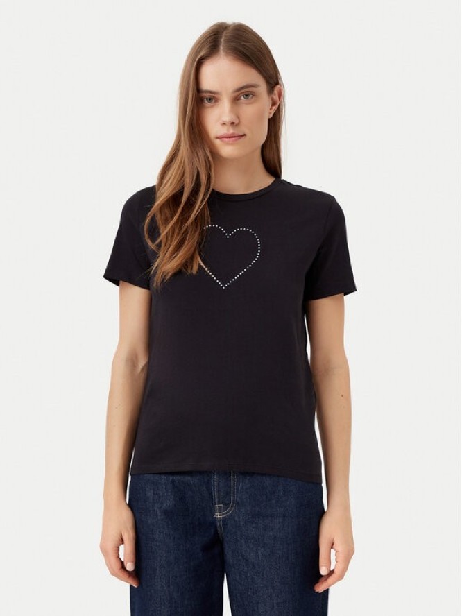 ONLY T-Shirt Ariana 15343771 Czarny Regular Fit