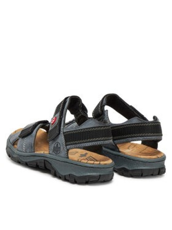 Rieker Sandały 68851-14 Niebieski