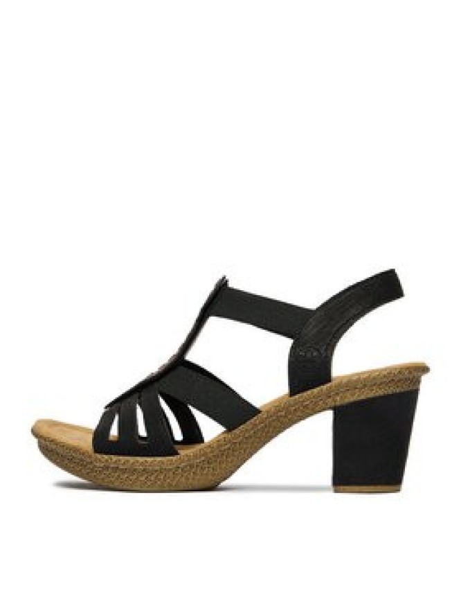 Rieker Sandały CEO-66526-00 Czarny