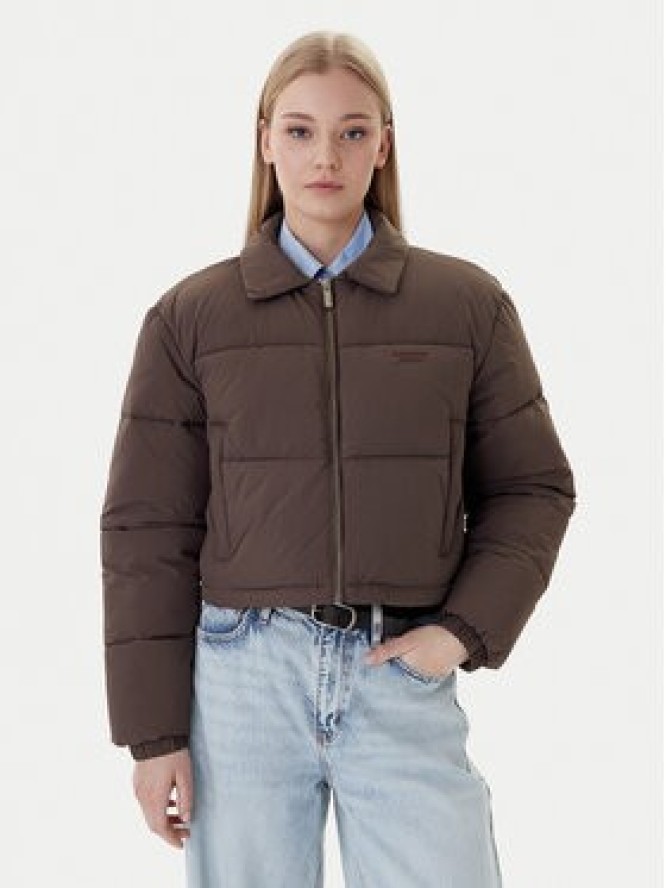 Tommy Jeans Kurtka zimowa Teddy DW0DW22049 Brązowy Regular Fit