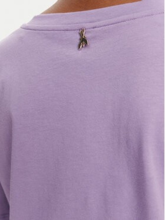 Patrizia Pepe T-Shirt 2M4422/J274-M531 Fioletowy Regular Fit