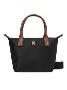 Tommy Hilfiger Torebka Popette Mini Tote AW0AW17709 Czarny