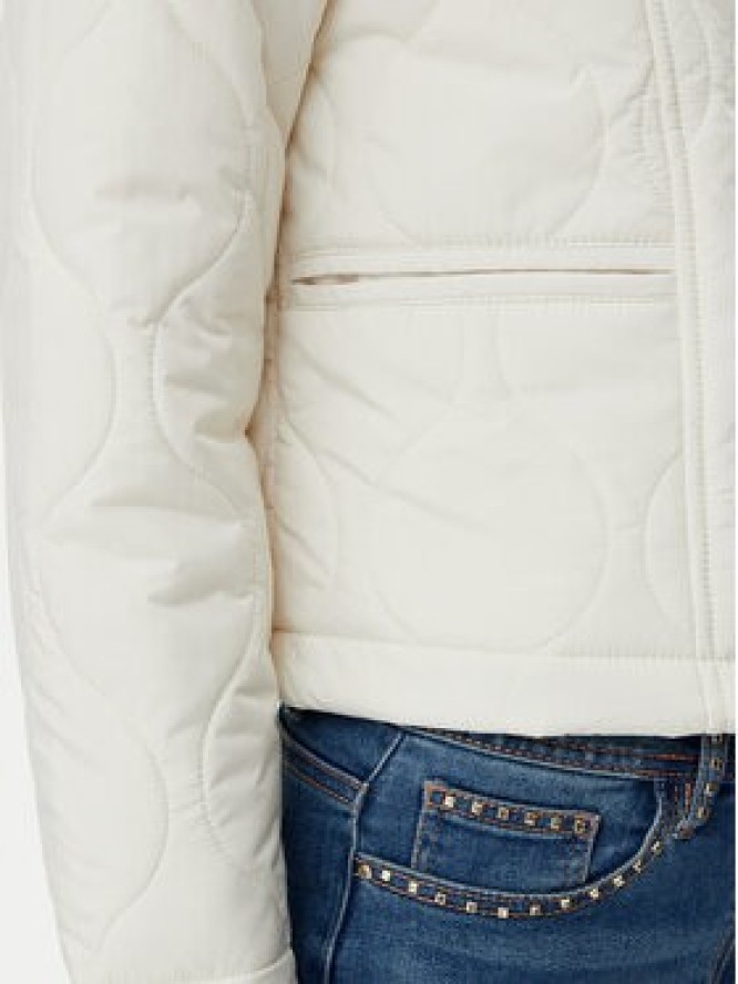 Morgan Kurtka przejściowa 251-GBOWIE Écru Regular Fit