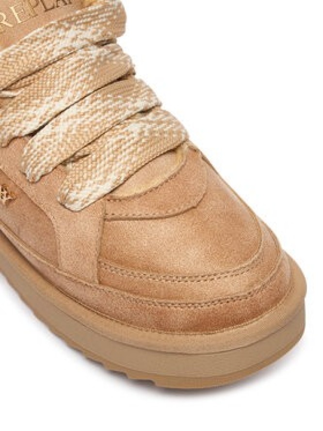 REPLAY Sneakersy GWF6H .000.C0207T Brązowy