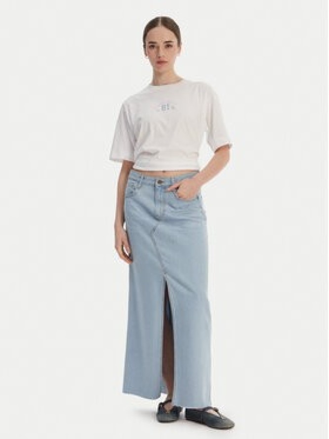 Guess Jeans Spódnica jeansowa W6GD52 D7902 Niebieski Regular Fit