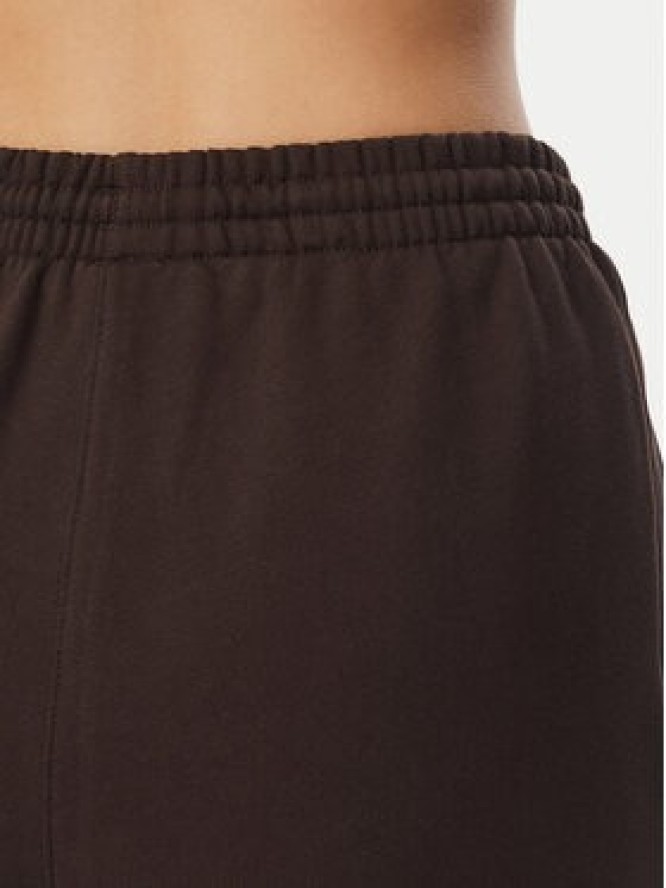 adidas Spodnie dresowe Essential LL0412 Brązowy Wide Leg