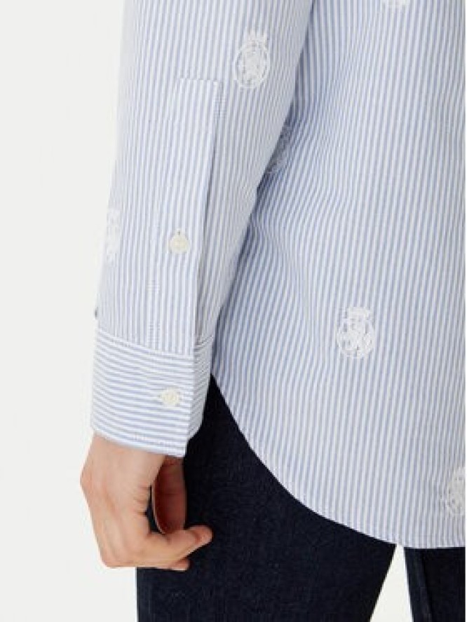 Tommy Hilfiger Koszula WW0WW49386 Błękitny Relaxed Fit