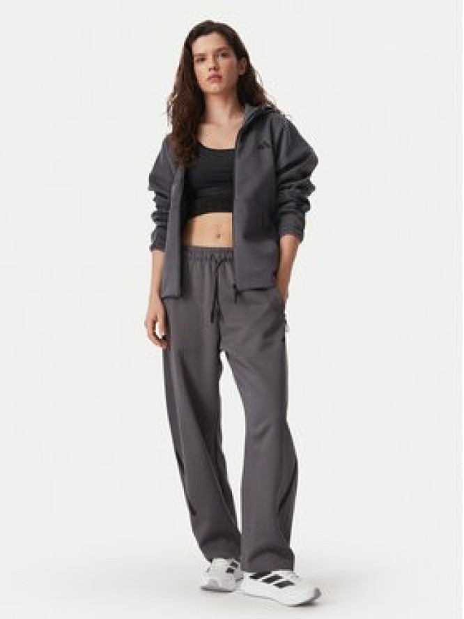adidas Spodnie dresowe Z.N.E. Open Hem KF6377 Szary Loose Fit