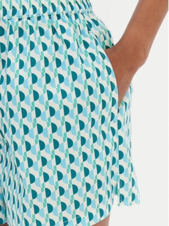 Seafolly Szorty materiałowe Sorrento 55576-SH Zielony Regular Fit