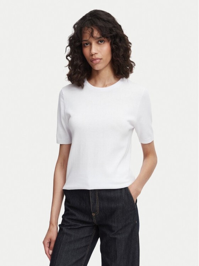 Beverly Hills Polo Club T-Shirt P-SS26W-M6564-0001 Biały Regular Fit