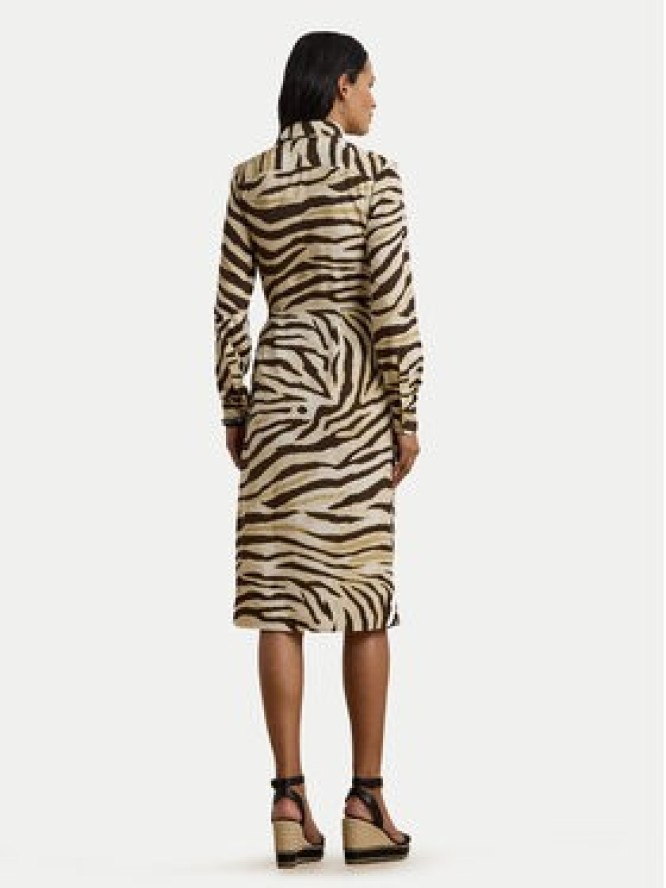 LAUREN RALPH LAUREN Sukienka koszulowa 200970833001 Beżowy Regular Fit