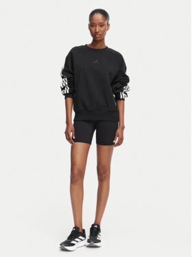 adidas Bluza Kit 3-Stripes KV9857 Czarny Regular Fit