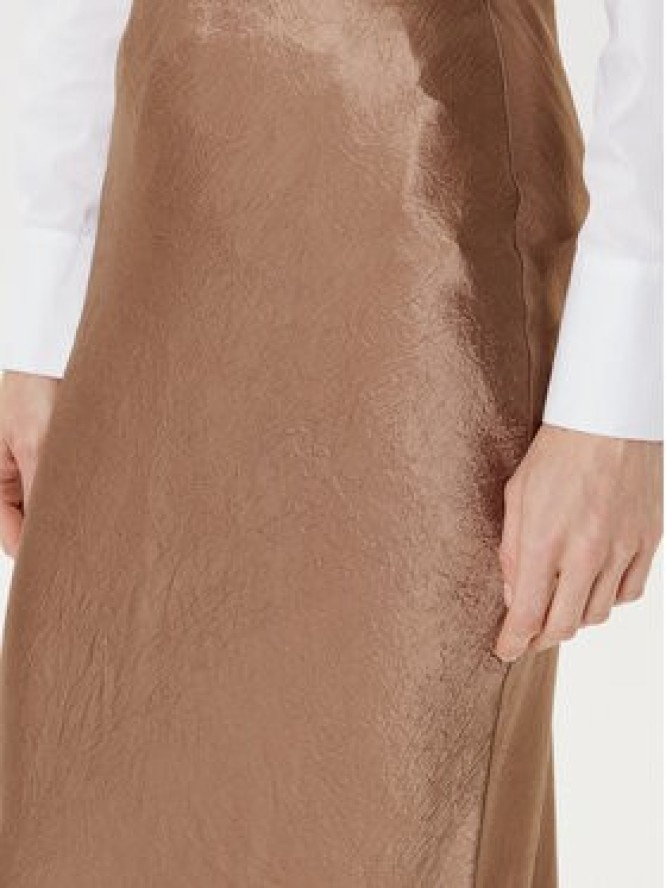 Marella Spódnica midi Pomez 2525106041 Brązowy Regular Fit