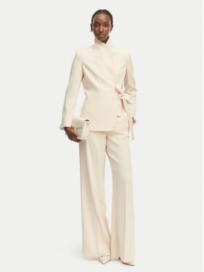 Marella Marynarka Geleda 2613041102 Beżowy Slim Fit