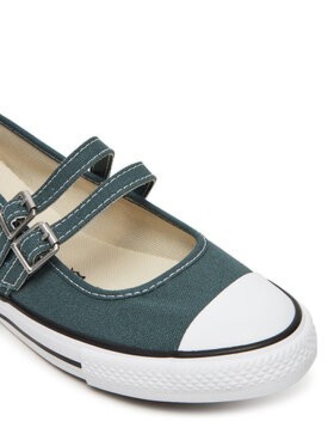 Converse Baleriny Chuck Taylor All Star Dainty Mary Jane A13797C Zielony