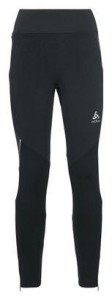 Legginsy do narciarstwa biegowego damskie Odlo Tights Ceramiwarm czarne