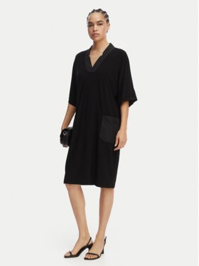 Joseph Ribkoff Sukienka codzienna 261010 Czarny Relaxed Fit