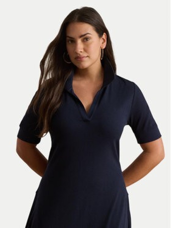 LAUREN RALPH LAUREN Sukienka codzienna 200P14037001 Granatowy Regular Fit