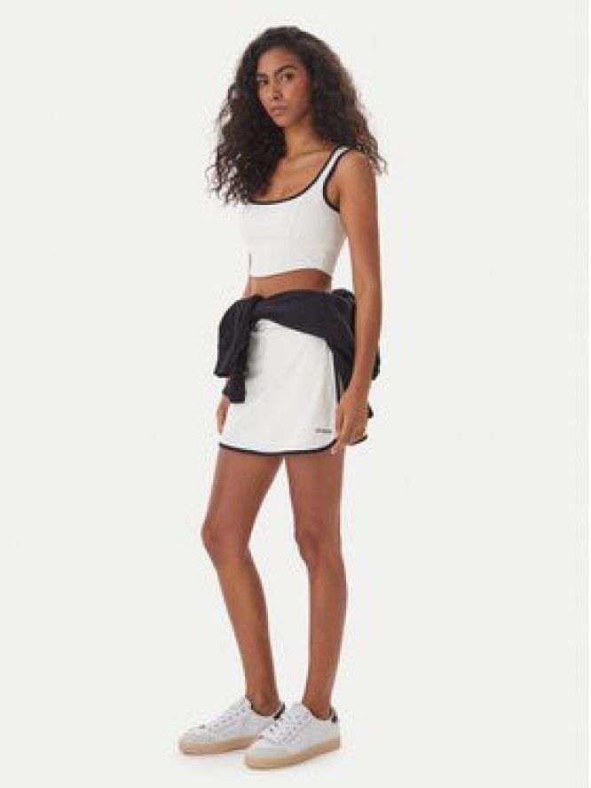 Guess Spódnico-szorty V6GD06 K3000 Écru Regular Fit