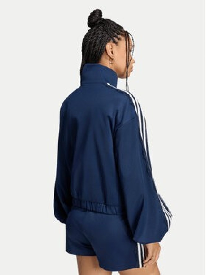 adidas Bluza Lace Oversized Archive Track Top LG4277 Niebieski Regular Fit