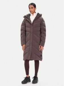 Jack Wolfskin Kurtka puchowa Marienplatz 1206971 Brązowy Regular Fit