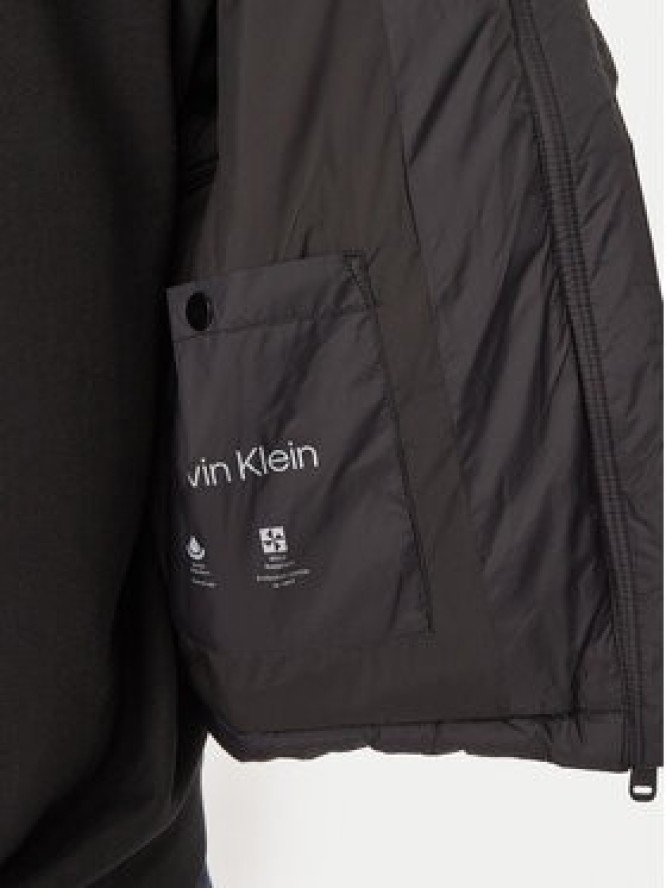 Calvin Klein Jeans Kurtka zimowa Essential LV047H503G Czarny Regular Fit