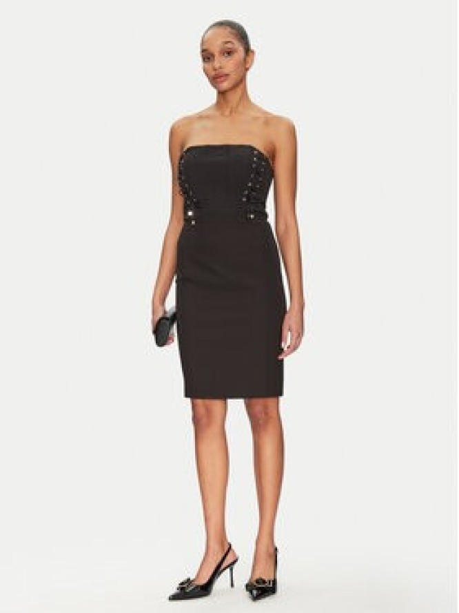 Artigli Sukienka koktajlowa ACAB000923 Czarny Regular Fit