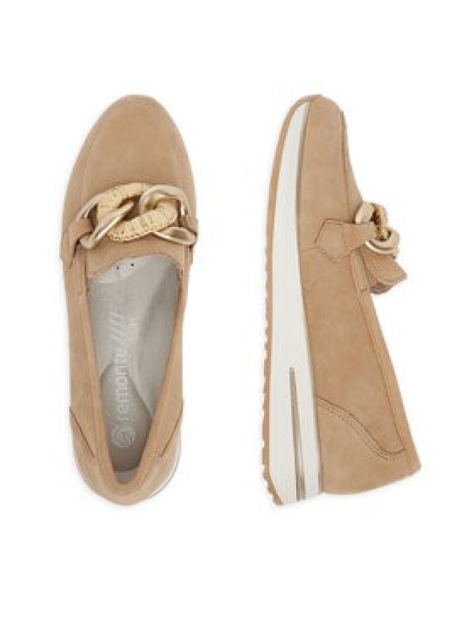 Remonte Półbuty D1G11-62 Beżowy