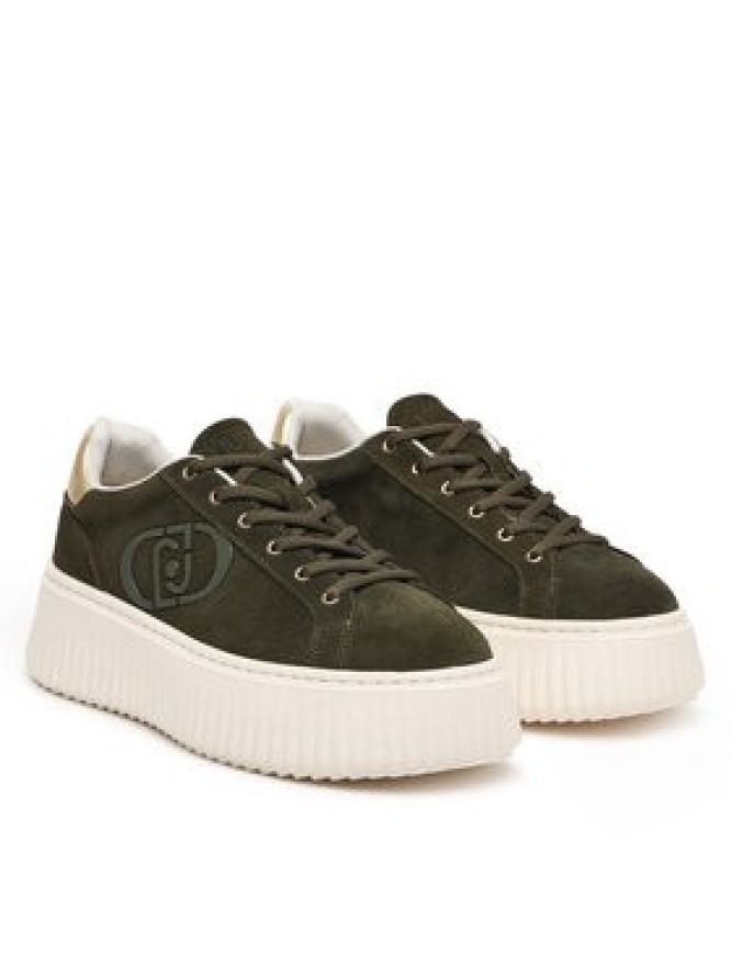 Liu Jo Sneakersy Elodie 01 BF6059 PX002 Zielony