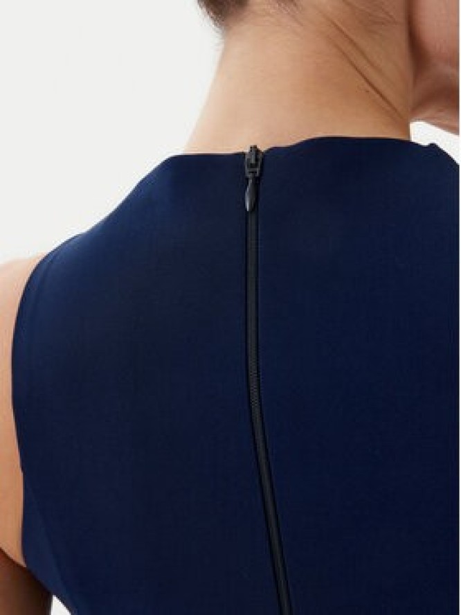 Rinascimento Sukienka wieczorowa CFC0019847002 Granatowy Regular Fit