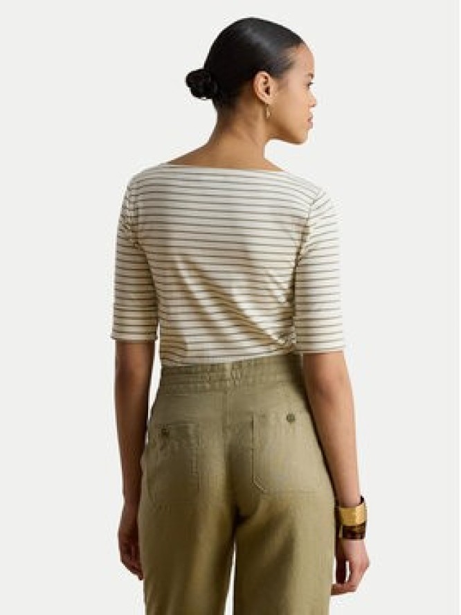 LAUREN RALPH LAUREN Bluzka Judy 200P13919002 Beżowy Regular Fit