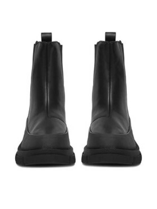 DeeZee Botki 13059-2-BLACK PU Czarny