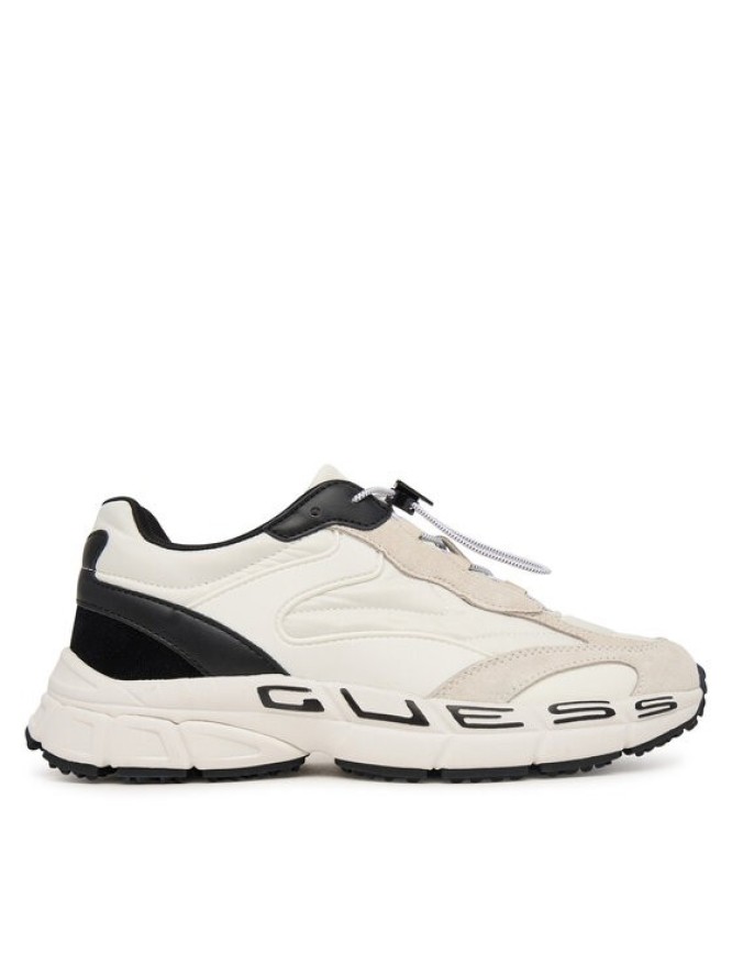 Guess Sneakersy FLTBRZ LEM12 Kremowy
