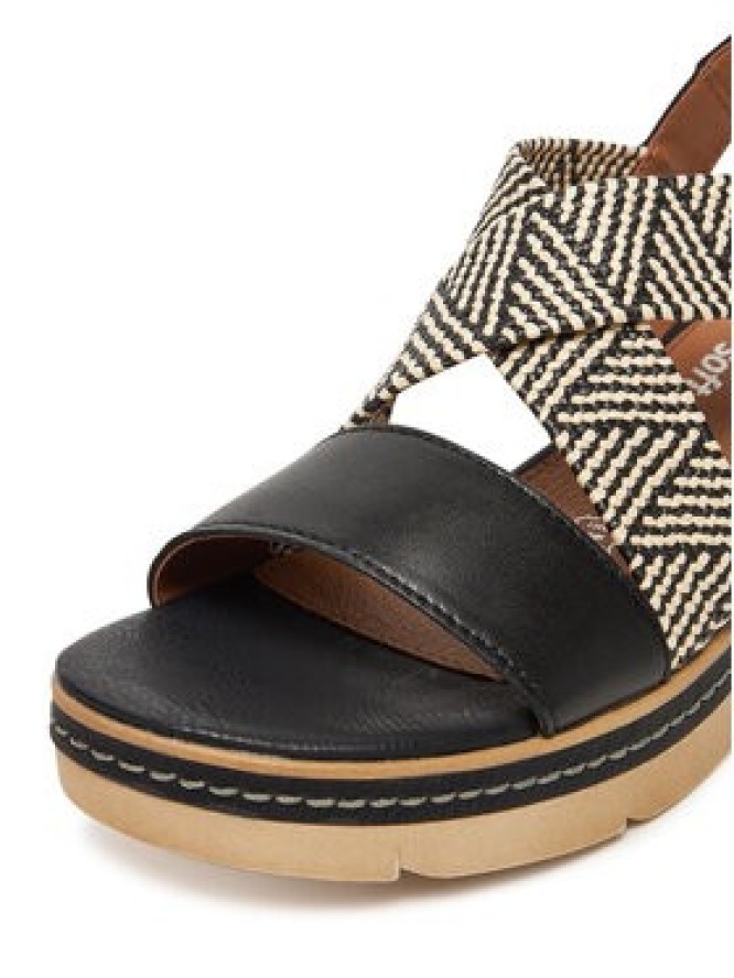 Remonte Sandały D2L54-03 Czarny