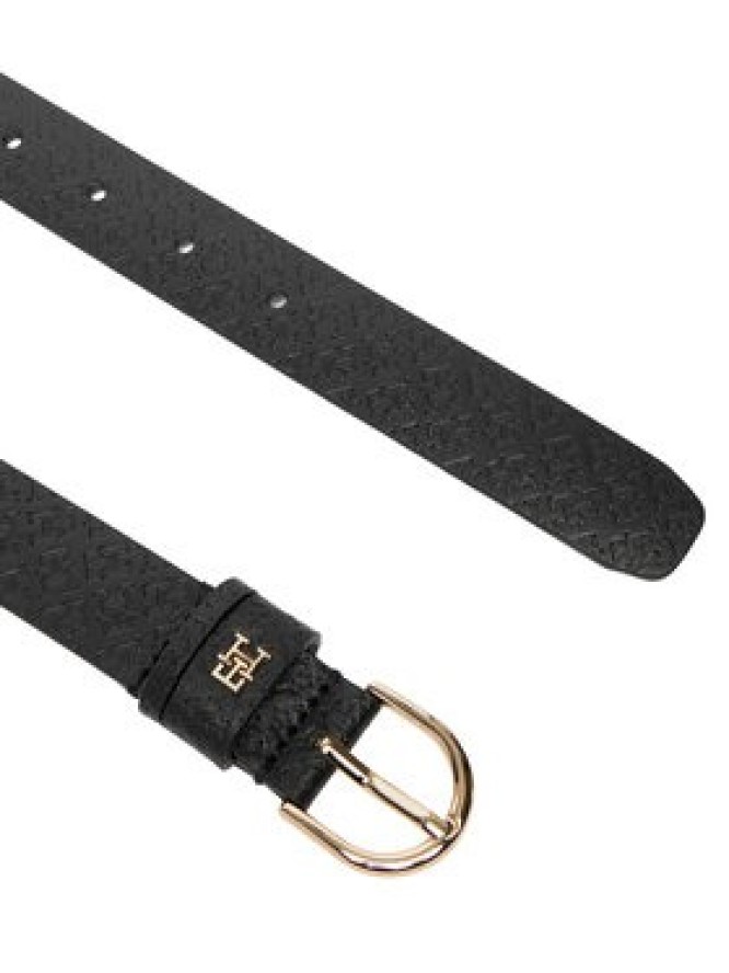 Tommy Hilfiger Pasek Damski Ess Effortless 2.5 Go Mono AW0AW18856 Czarny