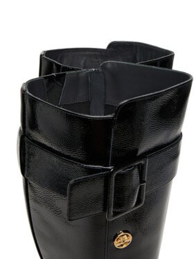 KARL LAGERFELD Kozaki KL31475A Czarny