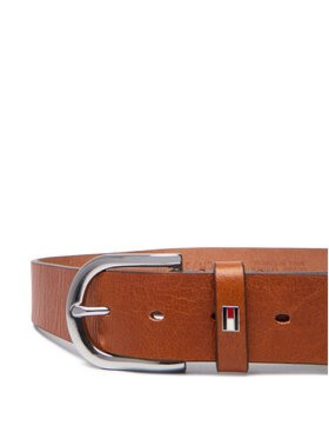 Tommy Hilfiger Pasek Damski New Danny Belt WW0WW11590 Brązowy