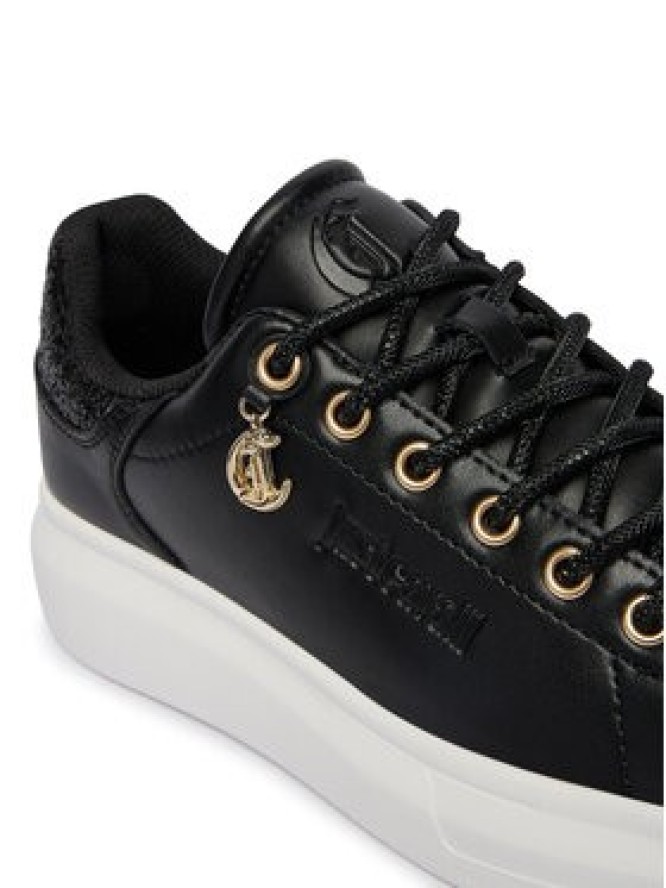 Just Cavalli Sneakersy 80RA3SB1 ZPC03 Czarny