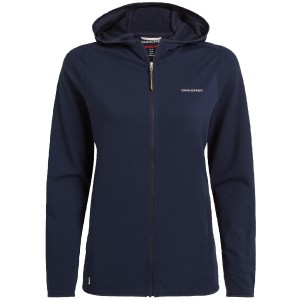 Damska bluza z kapturem full zip Craghoppers NosiLife Afia