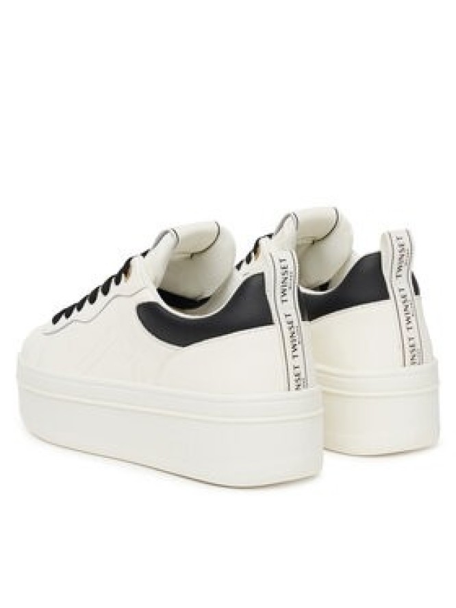 TWINSET Sneakersy 252TCP024 Biały