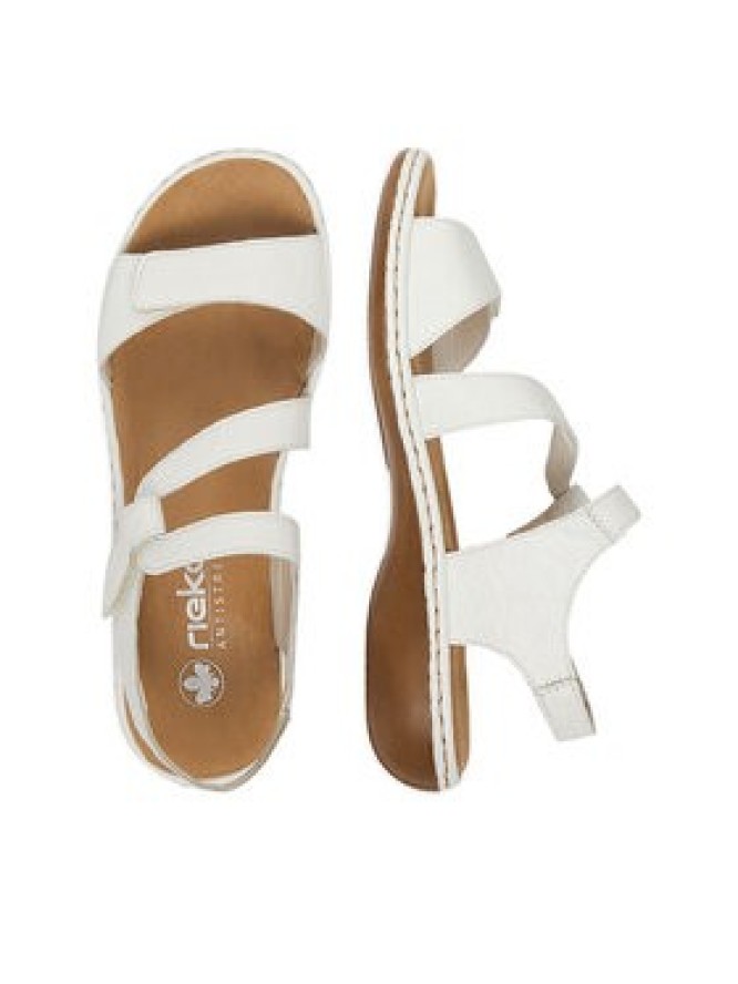 Rieker Sandały CEO-659C7-80 Biały