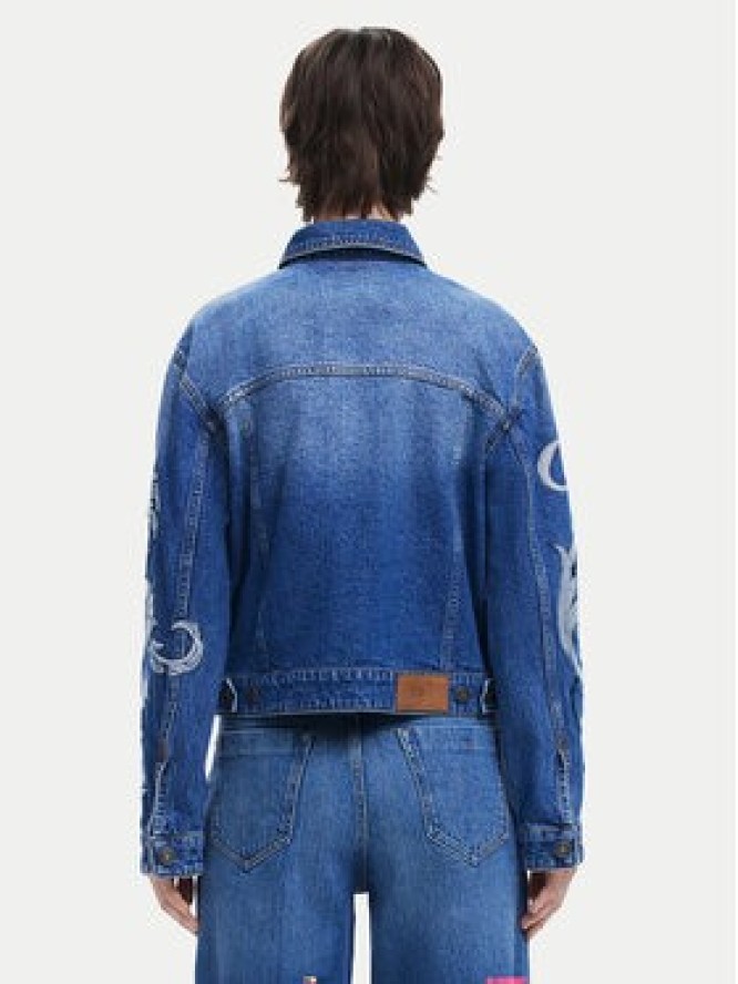 Desigual Kurtka jeansowa Misouri 25SWED55 Niebieski Regular Fit