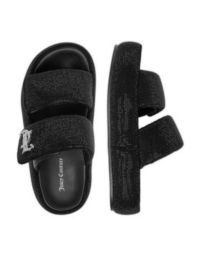 Juicy Couture Klapki CEO-WSS21515-02 Czarny