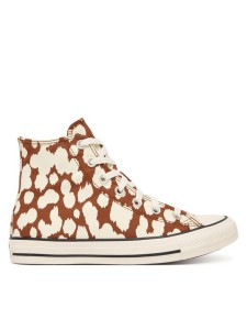 Converse Trampki Chuck Taylor All Star Cow Print A17924C Brązowy