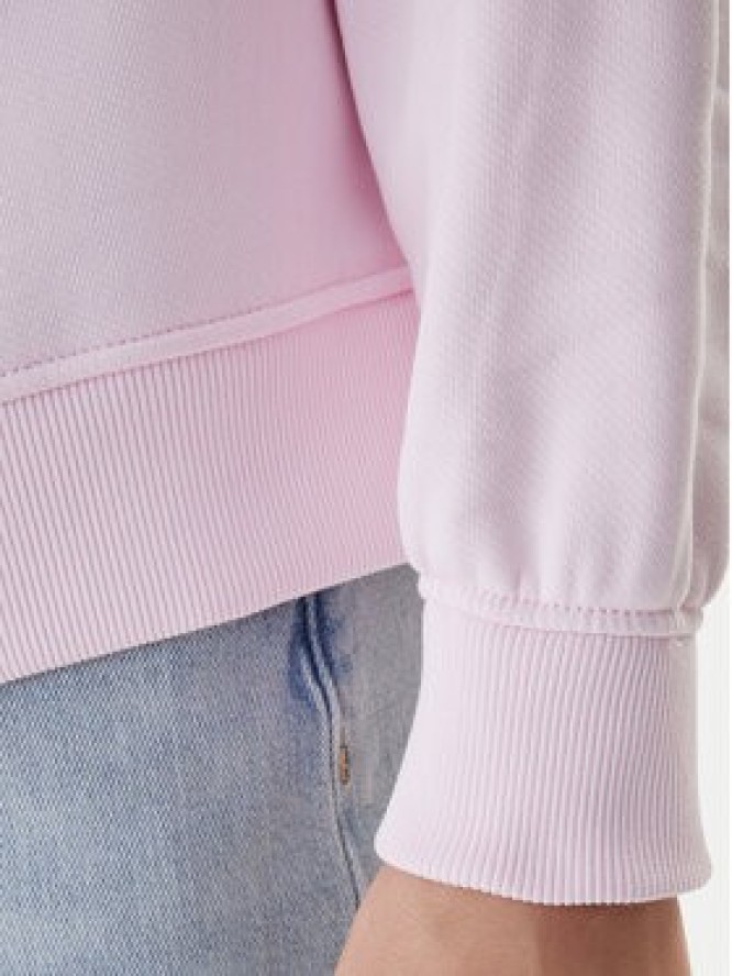 Tommy Jeans Bluza Badge DW0DW17325 Różowy Regular Fit