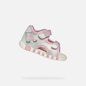 Sandały GEOX B SANDAL IUPIDOO GIR Rose