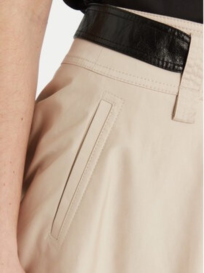 Marella Spódnica trapezowa Kuban 2513101011 Beżowy Regular Fit