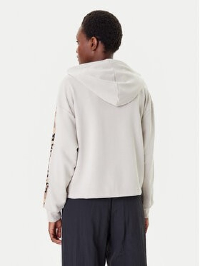 adidas Bluza Animal Print 3-Stripes JM1860 Beżowy Loose Fit