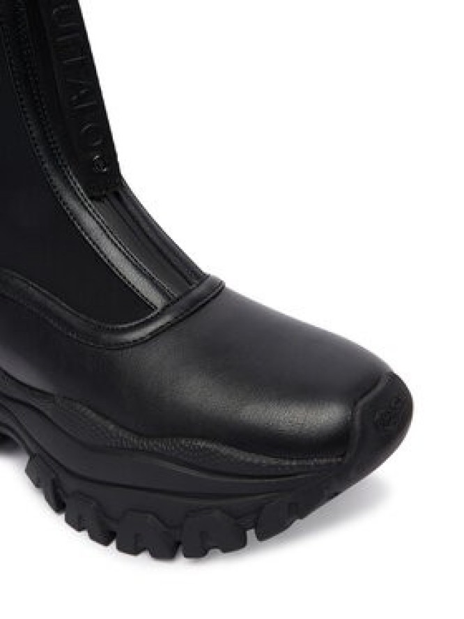 Buffalo Botki Lola Front Zip 1270140 Czarny